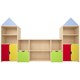 Стеллажи детские для игрушек